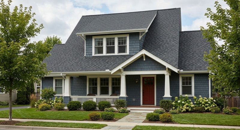 A Frame Roof Installation in New London, NH