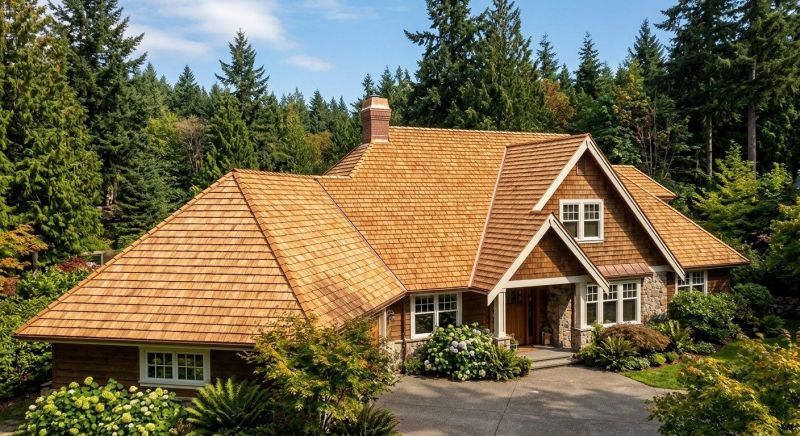 Cedar Roof Installation in White River Junction, VT