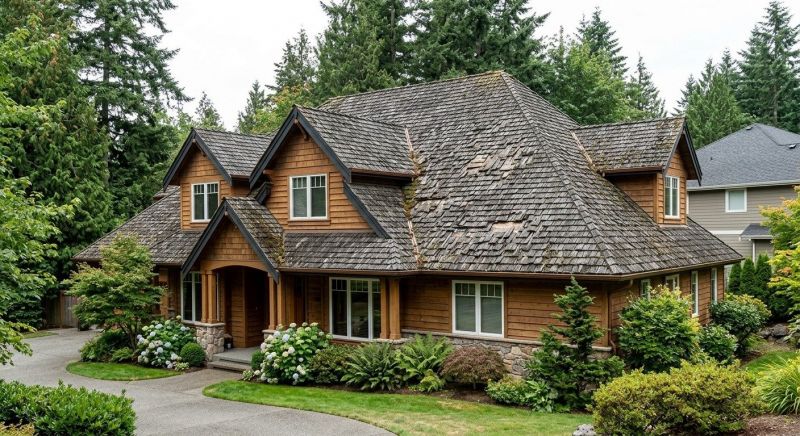 Cedar Roof Replacement in Sunapee, NH