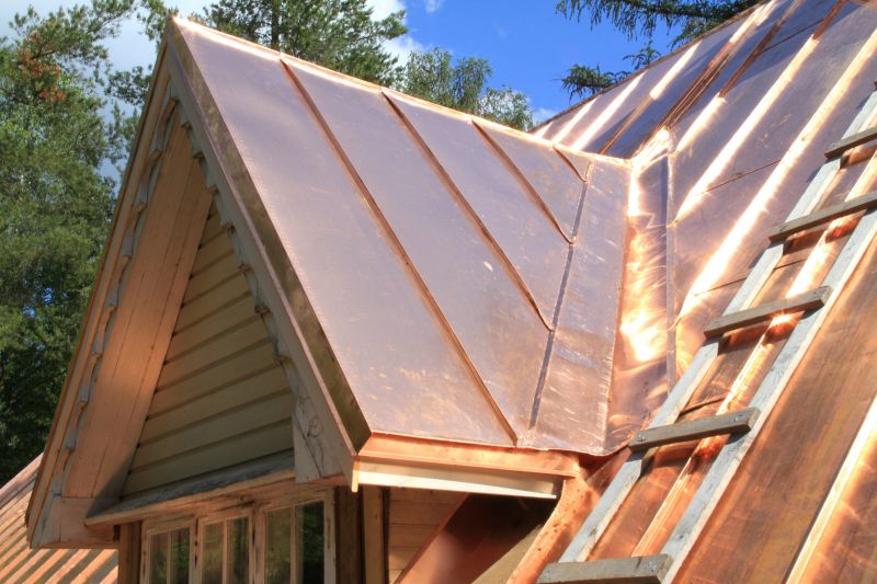 Copper Roof Installation in New London, NH