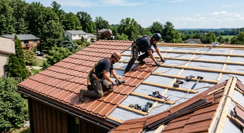 Copper Roof Installation in New London, NH