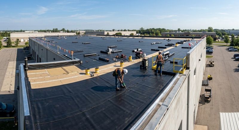 Epdm Roof Installation in North Sutton, NH