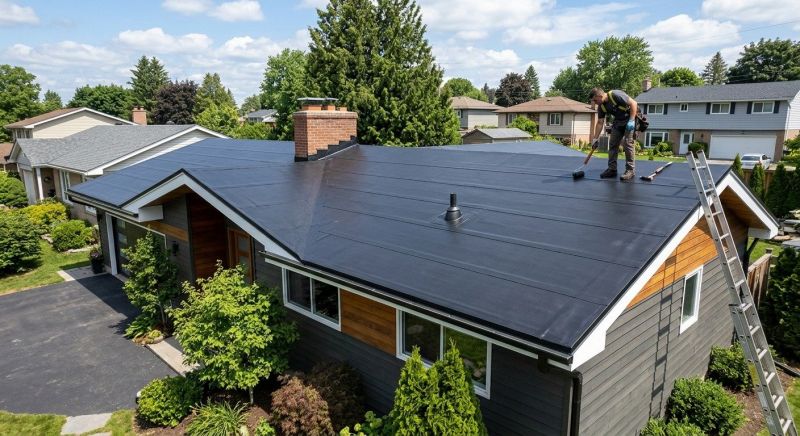 Epdm Roof Installation in Tilton, NH