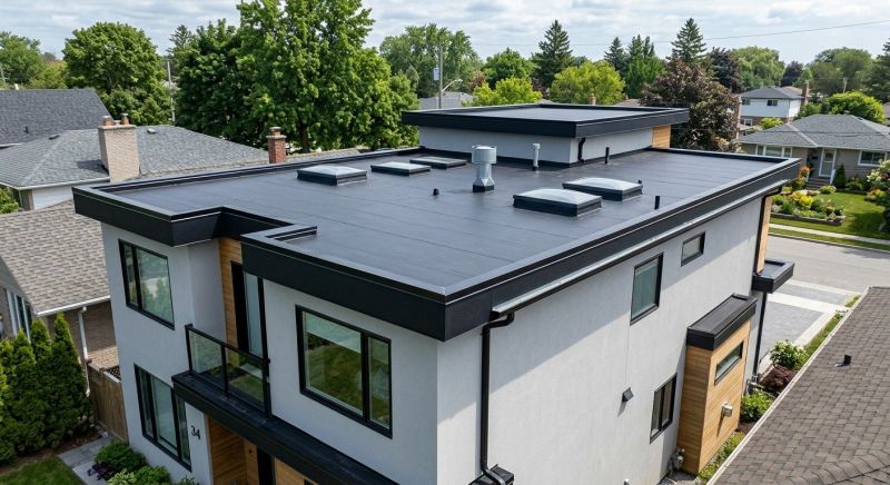 Flat Roof Construction in New London, NH