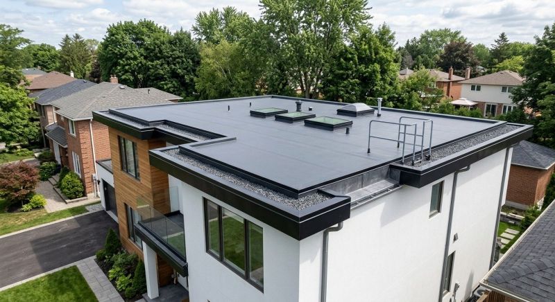 Flat Roof Installation in Brownsville, VT