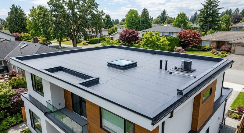 Flat Roof Installation in West Lebanon, NH