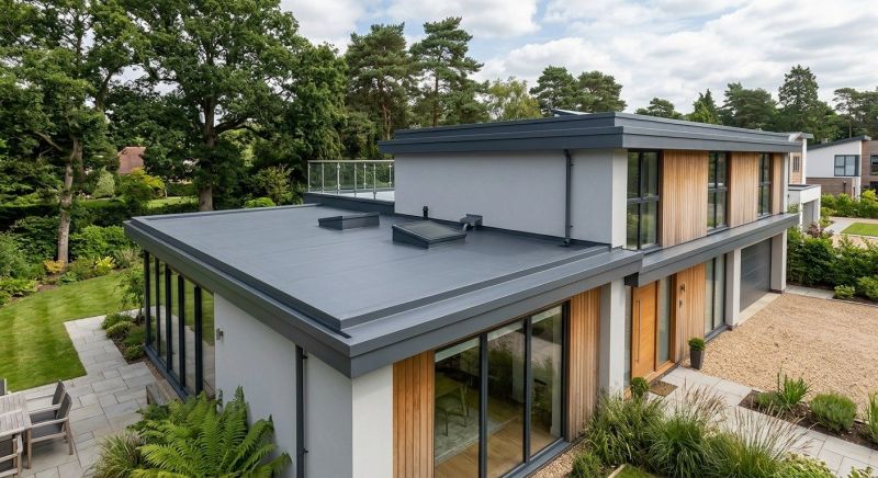 Flat Roof Replacement in Grantham, NH