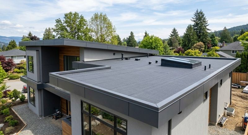 Flat Roof Replacement in Newbury, NH