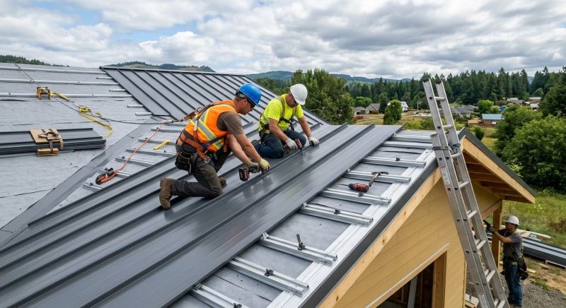 Metal Roof Installation in Sunapee, NH