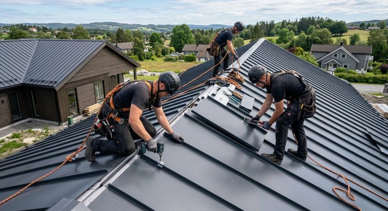 Metal Roof Installation in Tilton, NH