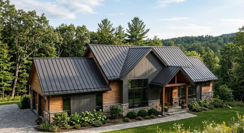 Metal Roof Replacement in Newport, NH