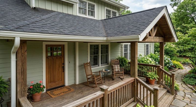 Porch Roofing Installation in New London, NH