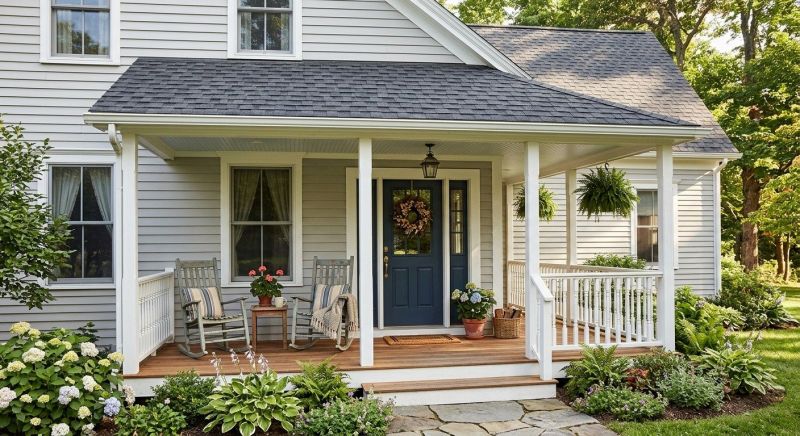 Porch Roofing Installation in New London, NH