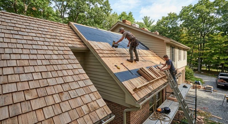Shake Roof Replacement in West Lebanon, NH