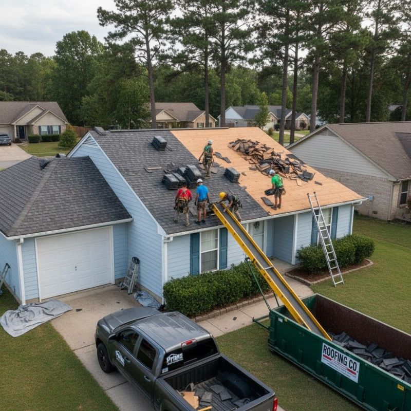 Shingle Roof Replacement in New London, NH