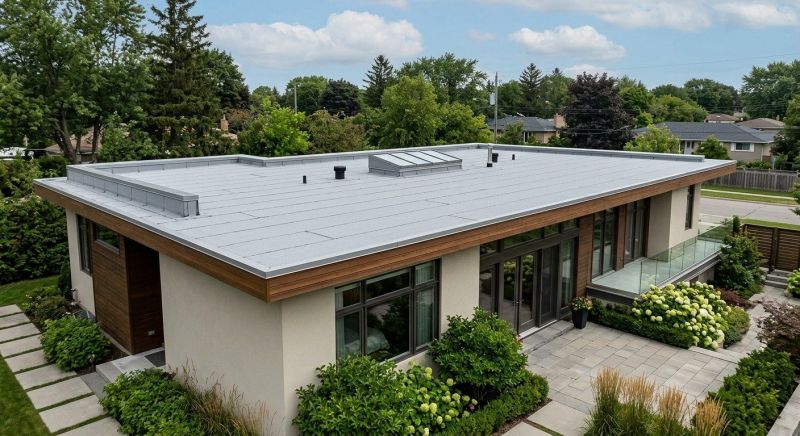 Single Ply Roof Installation in Hartland, VT