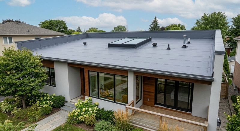 Single Ply Roof Replacement in Goshen, NH