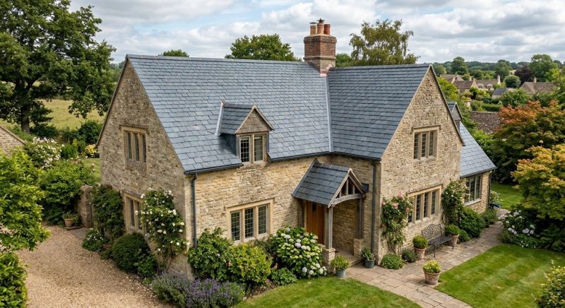 Slate Roof Construction in Canterbury, NH