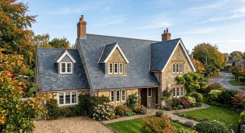 Slate Roof Construction in Enfield, NH