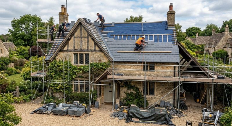 Slate Roof Replacement in Grafton County, NH