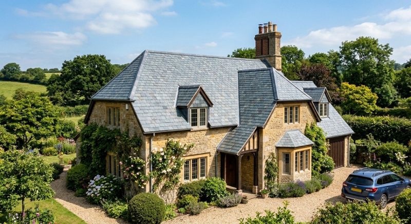 Slate Roof Replacement in Hartland, VT