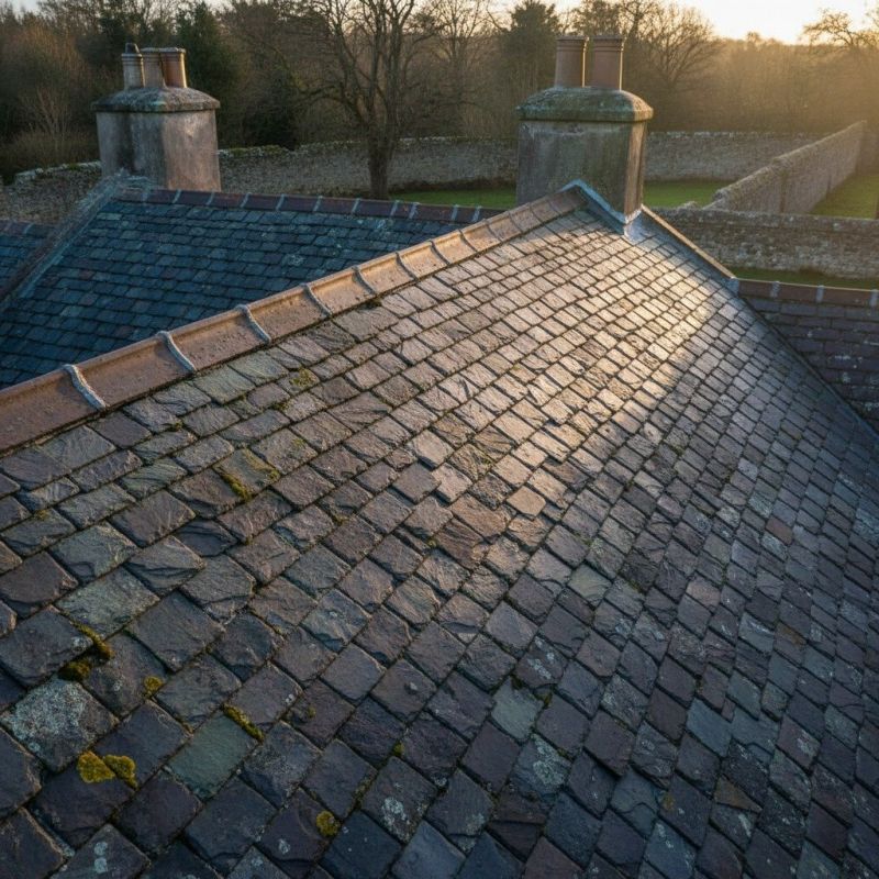 Slate Roof Replacement in West Lebanon, NH