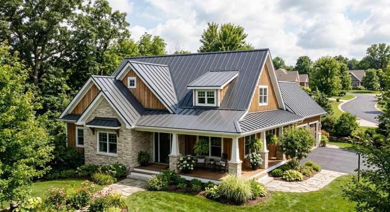 Steel Roof Replacement in Lebanon, NH