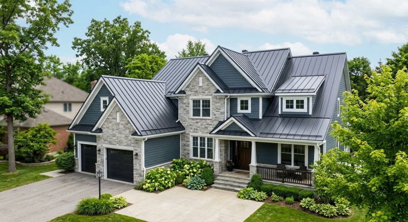 Steel Roof Replacement in North Hartland, VT