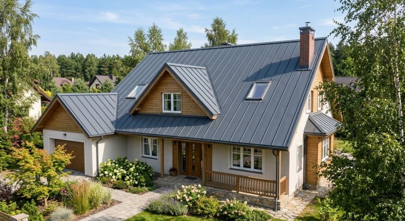 Steel Roof Replacement in Windsor, VT