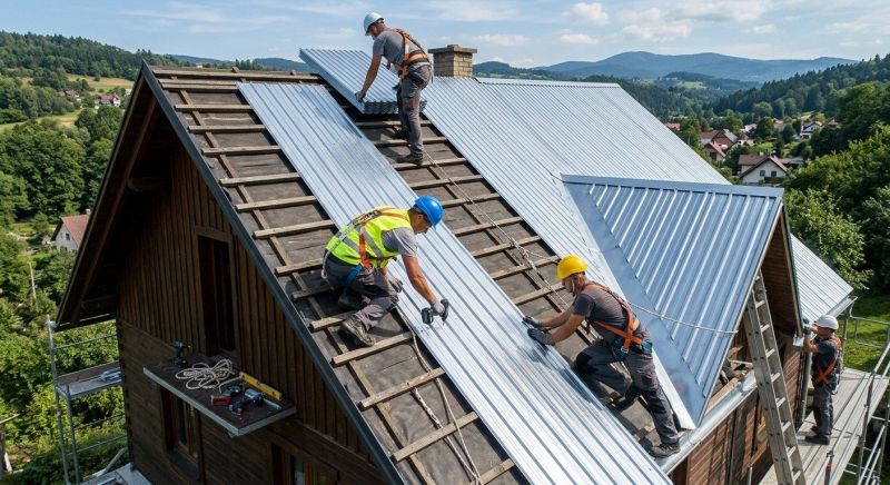 Tin Roof Installation in Meriden, NH