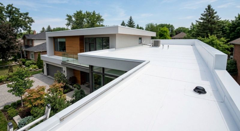 Tpo Roof Construction in New London, NH