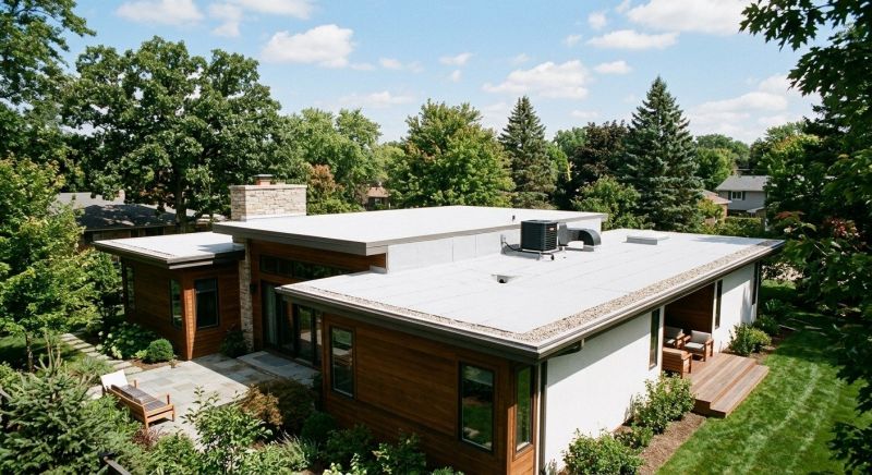 Tpo Roof Installation in Hillsborough, NH
