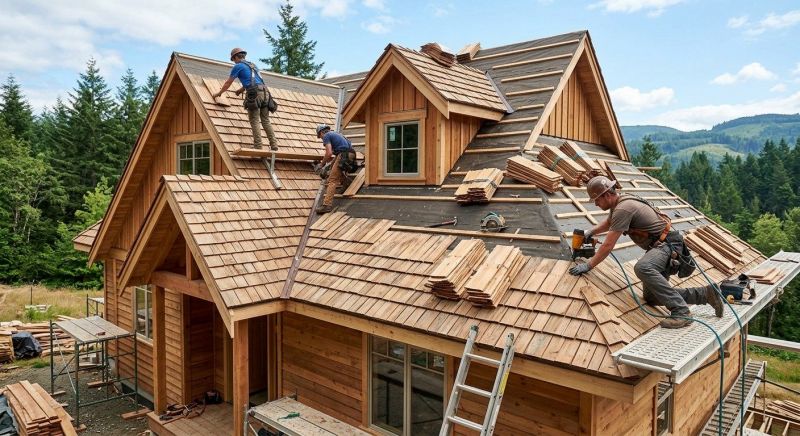 Wood Roofing Installation in Meriden, NH