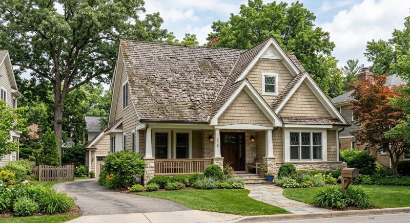 Wood Shake Roof Replacement in Hillsborough, NH
